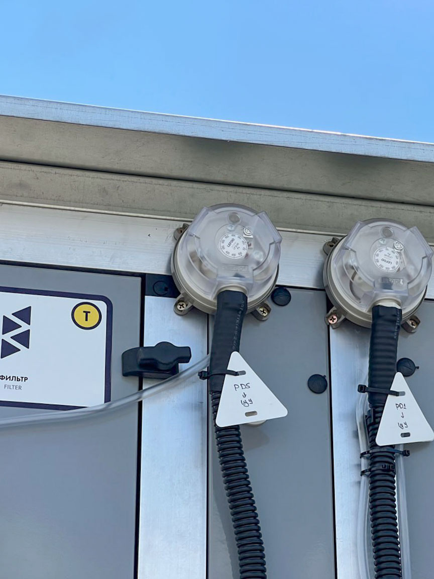 Установка датчиков и настройка контроллеров